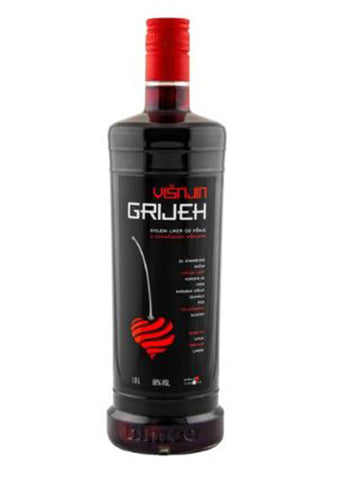 Visnjin Grijeh - Morello cherry liqueur 18% vol. Alcohol 1L