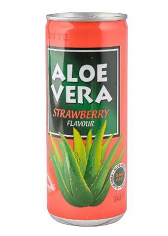 Lotte - juice aloe vera strawberry 240ml