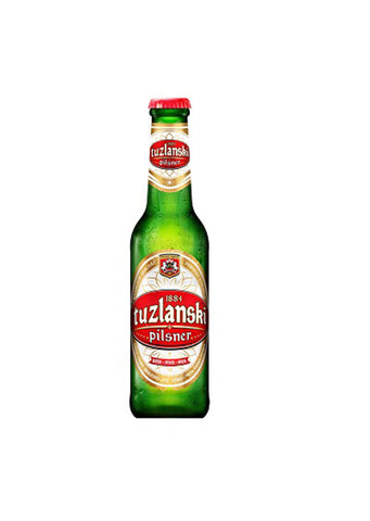 Tuzlanski Pilsner Beer 0.33 x 12pcs (BOX) best before:17/08/24