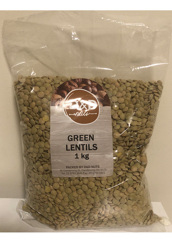 D&D Nuts - Green lentils 1Kg