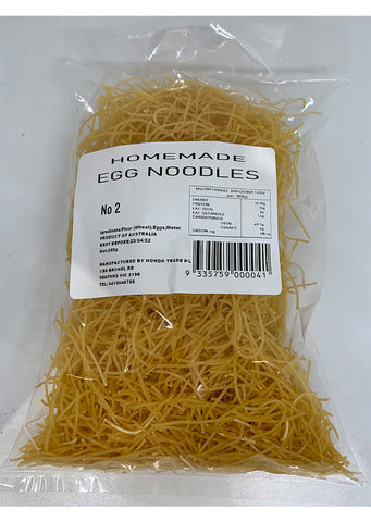 Homemade egg noodles 250g No.2