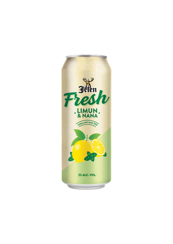 Jelen Beer can - Lemon & mint flavour 0.5L x 24pcs (BOX)