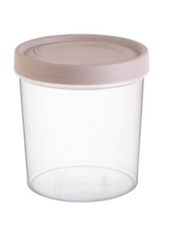Plastic Food storage container  Spinoja 1L Lavender gray