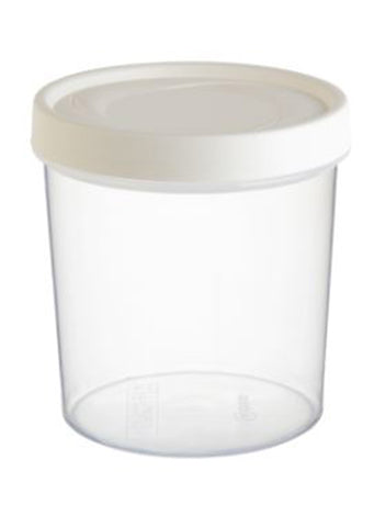 Plastic Food storage container  Spinoja 1L White