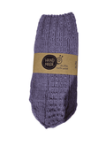 Wool Art Unisex knitted socks (one size) Purple