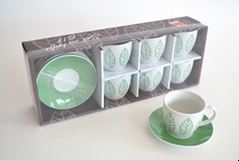 Sigma - Porcelain coffee set 6/1 (160ml)