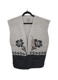 Wool Art West with flowers (one size)