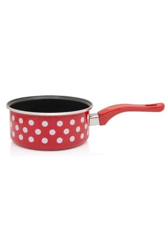 Metalac WHITE DOTS Casserole 16cm/1.5l