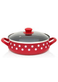 Metalac WHITE DOTS frying pan 24cm/3.4l