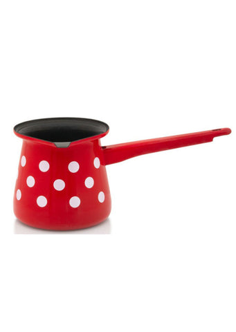 Metalac WHITE DOTS Coffee pot 0.4l