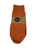 Wool Art Unisex knitted socks (one size) Orange