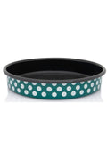 Metalac GREEN WHITE DOT classic pan 28cm