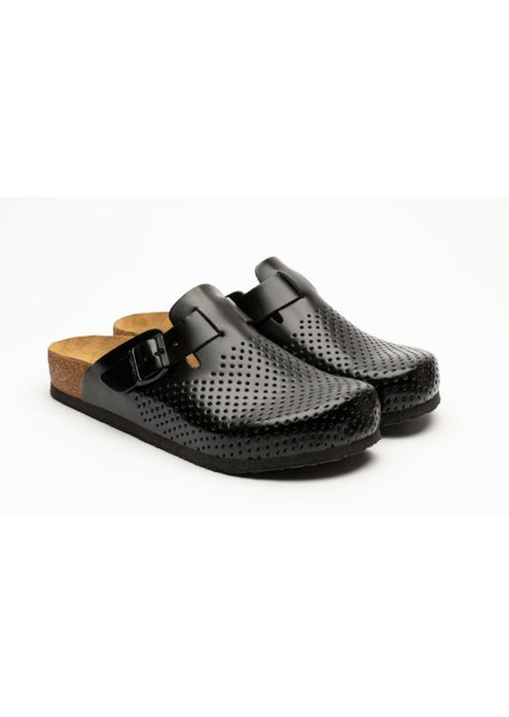 Leon Men's Slippers Black No.45