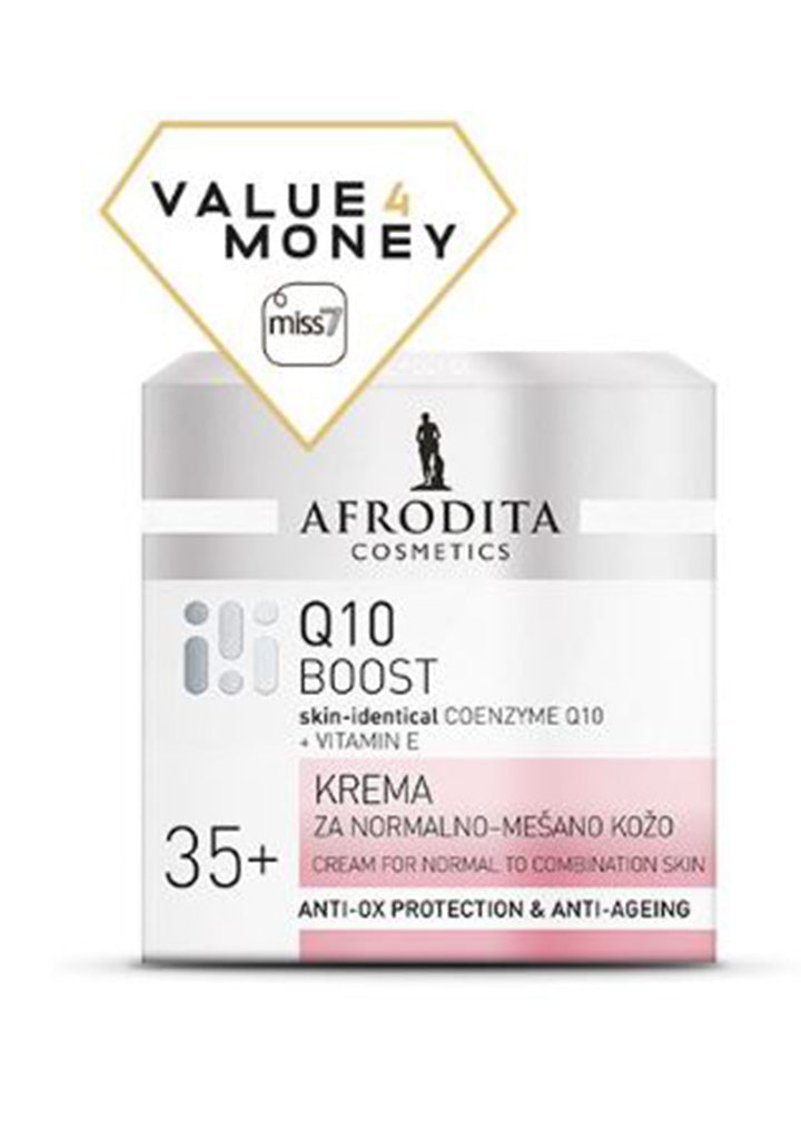 Afrodita cosmetics - Q10 BOOST Cream for normal-combination skin 50ml