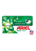 Ariel pods laundry detergent Mountain Spring 30pk