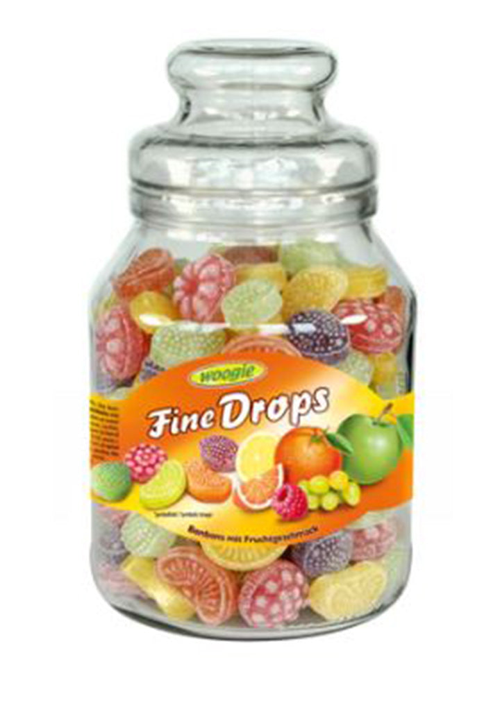 Woogie - Candies with fruits mix flavour 966g