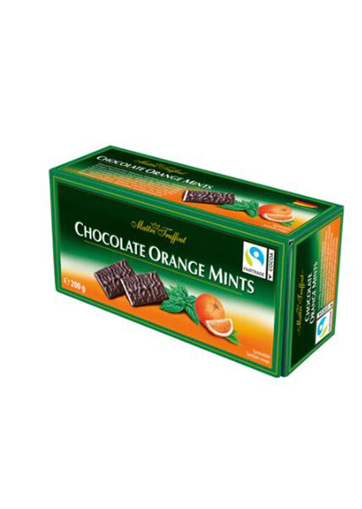 Maître Truffout Chocolate Orange Mints 200g