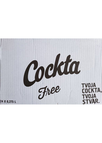 24 X Cockta free 275ml ( BOX )