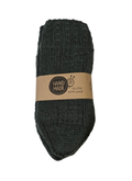 Wool Art Unisex knitted socks (one size) Dark Grey