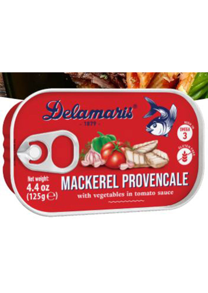 Delamaris Mackerel Provencale 125g
