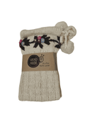 Wool Art Women knitted warmers (one size) White