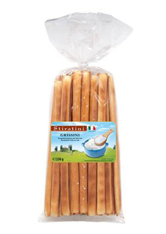Stiratini - Grissini breadsticks with sea salt 250g