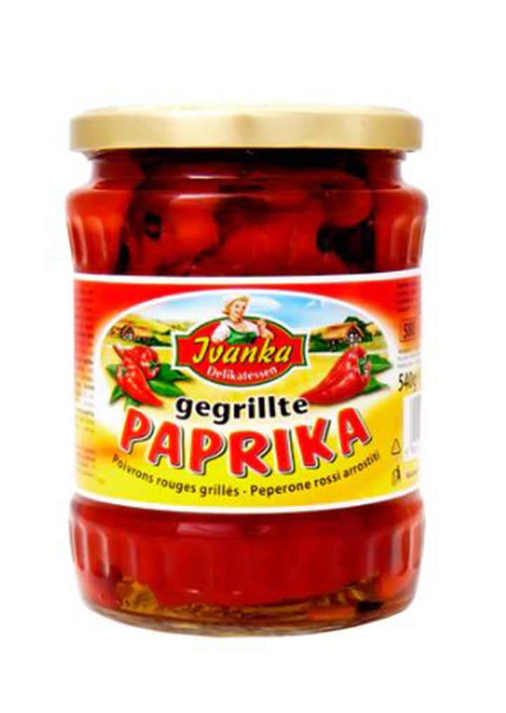 Ivanka Grilled red paprika in brine 580ml