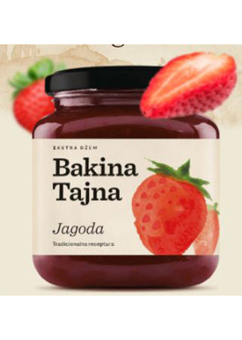 Bakina tajna - Strawberry jam 375g