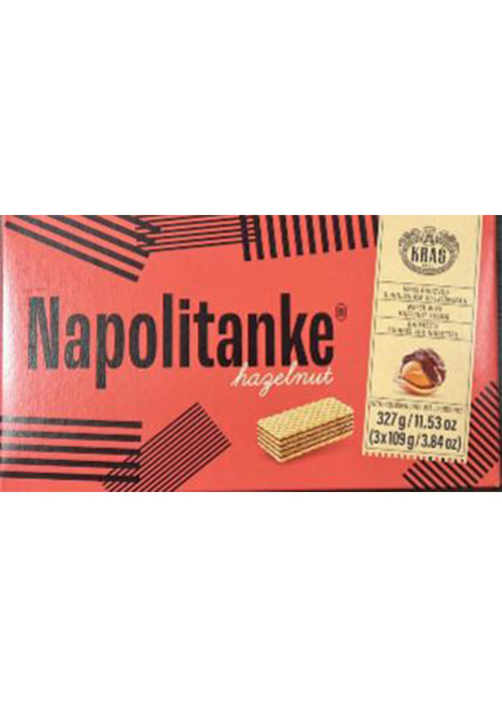Kraš wafers hazelnut 327g