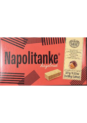 Kraš wafers hazelnut 327g