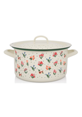 Metalac deep pan FLOWER JOY 22cm/5lit