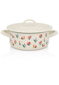 Metalac shallow pan FLOWER JOY 18cm/2lit