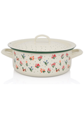 Metalac shallow pan FLOWER JOY 22cm/3.5lit