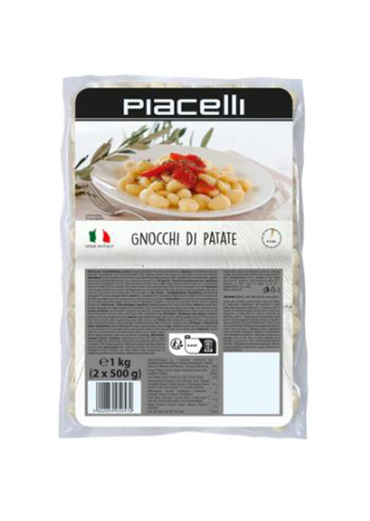 Piacelli - Gnocchi di patate from potatoes 1kg best before:15/04/24