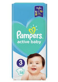 Pampers Active Baby diapers 3 (58)