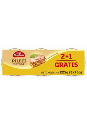 Neoplanta - Chicken pate  2+1 free (3x75g)