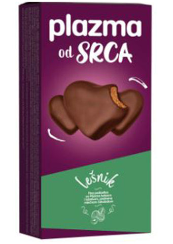 Bambi Plazma Heart hazelnut 100g