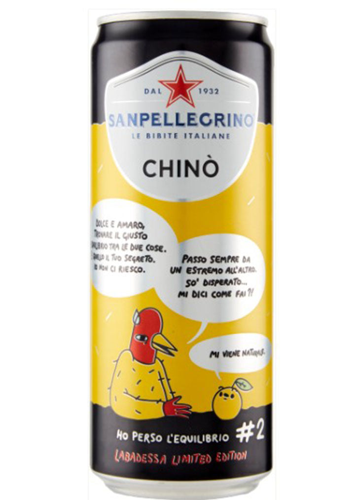 Sanpellegrino Chino soft drink can 330ml