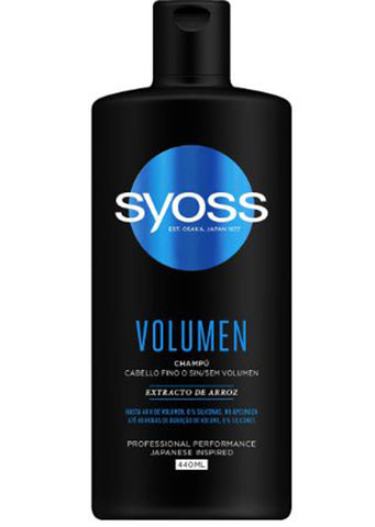 Syoss shampoo Volume For Fine Or Flat Hair 440ml
