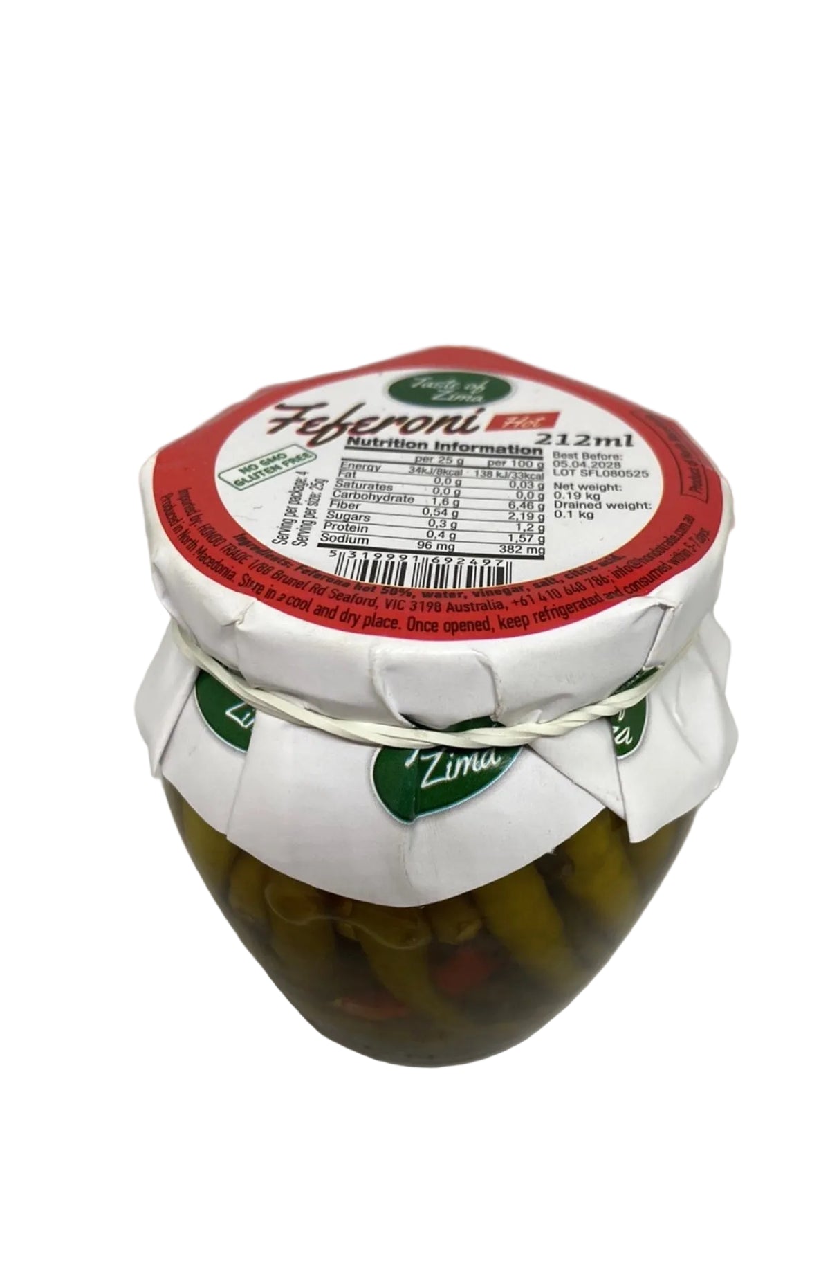Taste of Zima Feferoni 212ml – eurogrocery