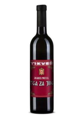 Tikves - T'ga za jug semi dry red wine 13.5% vol. Alcohol 750ml