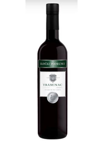 Ilok cellar - Traminac white wine Alc.13.5%vol 750ml