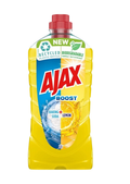 Ajax Floor Cleaner Lemon Boost 1L