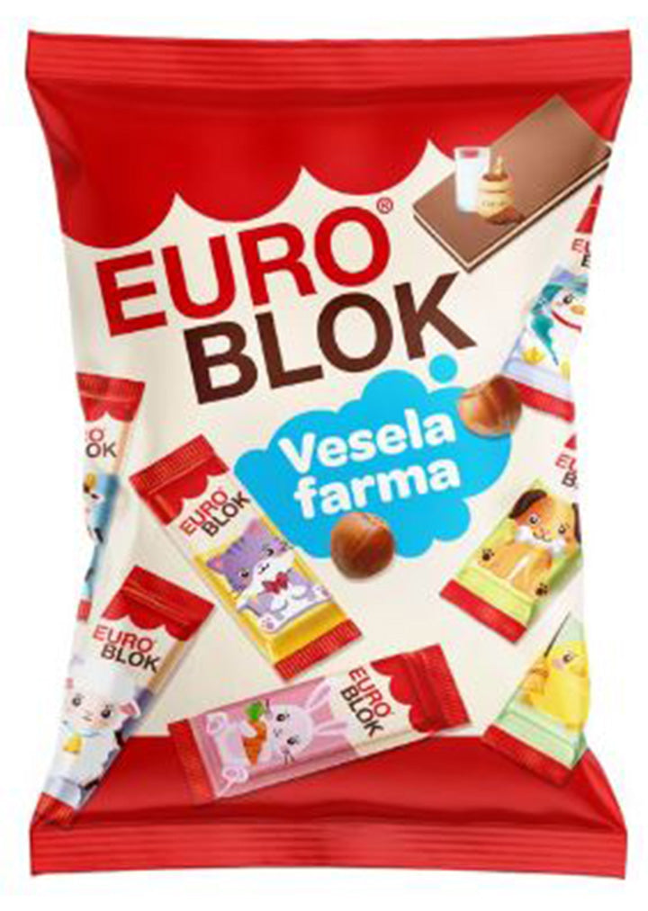 Takovo Vesela farma (Happy farm) chocolate bars 140g