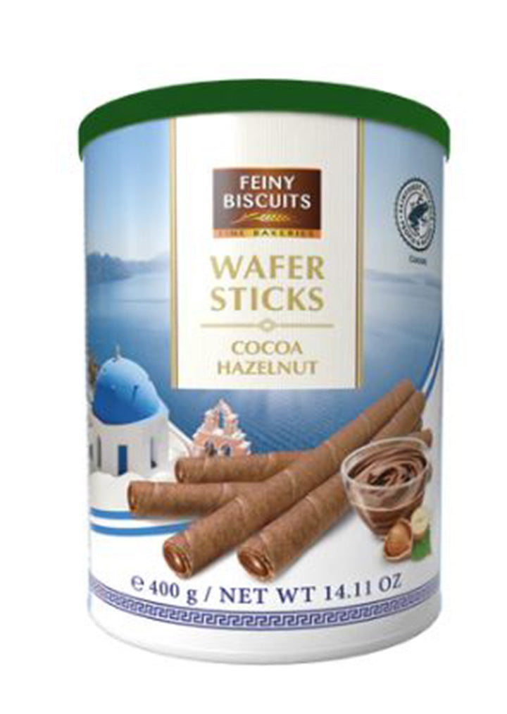 Feiny Bisuits Wafer rolls with cocoa hazelnut cream 400g