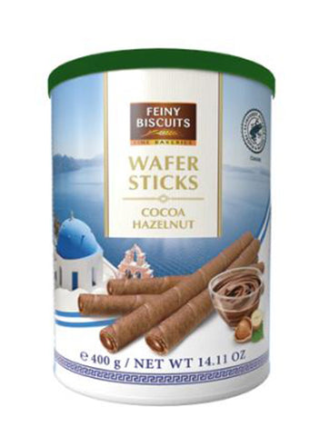 Feiny Bisuits Wafer rolls with cocoa hazelnut cream 400g
