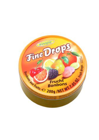 Woogie Candies with fruits mix flavour 200g CAN