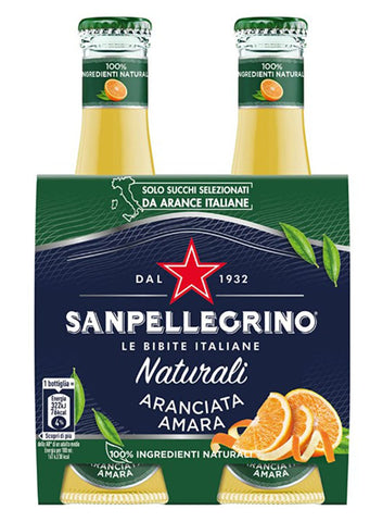 San Pellegrino Aranciata Amara 20cl x 4pcs (BOX)