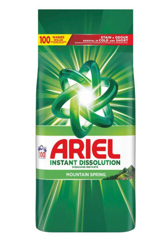 Ariel Powder detergent Mountain Spring 6.5 kg - 100wash