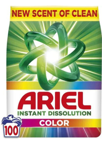 Ariel Powder detergent Color 6.5 kg - 100wash